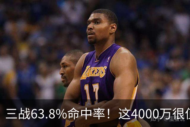 三战63.8%命中率！这4000万很值啊！