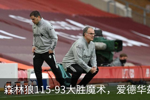 森林狼115-93大胜魔术，爱德华兹15+4+4，鲍尔12+5+5